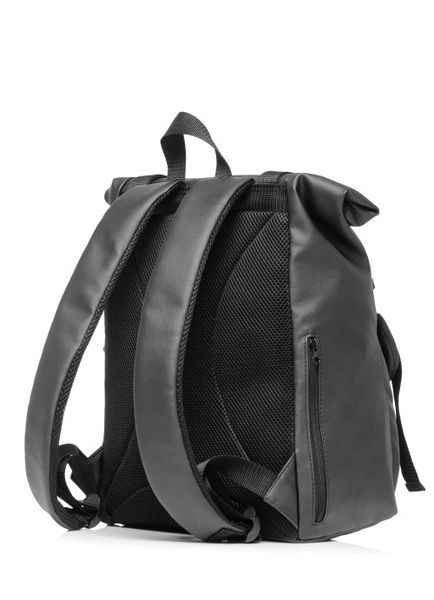 Рюкзак ролл Sambag жіночий RollTop Milton Flap чорний 24251001 фото