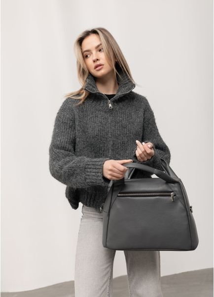 Жіноча сумка Sambag Vogue графітова 90153009 фото