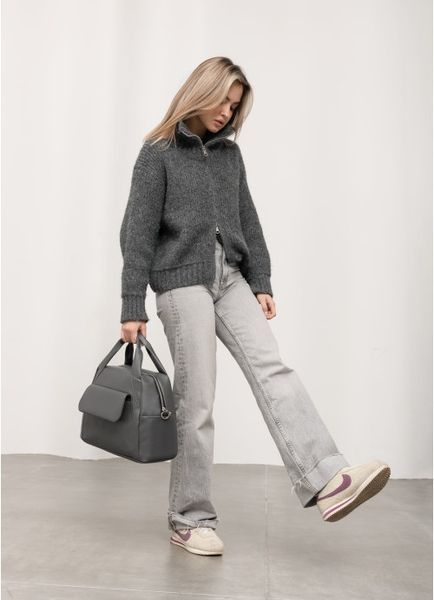 Жіноча сумка Sambag Vogue графітова 90153009 фото