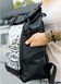 Чоловічий рюкзак Sambag RollTop Hacking чорний принт "Zebra" 24460146m фото 7