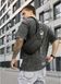 Сумка на пояс бананка Sambag Tirso Max чорний тканевий 80341065m фото 4