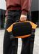 Сумка через плечо женская бананка Sambag Flex оранжевая 85351029 фото 9
