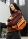Сумка через плечо женская бананка Sambag Flex оранжевая 85351029 фото 2