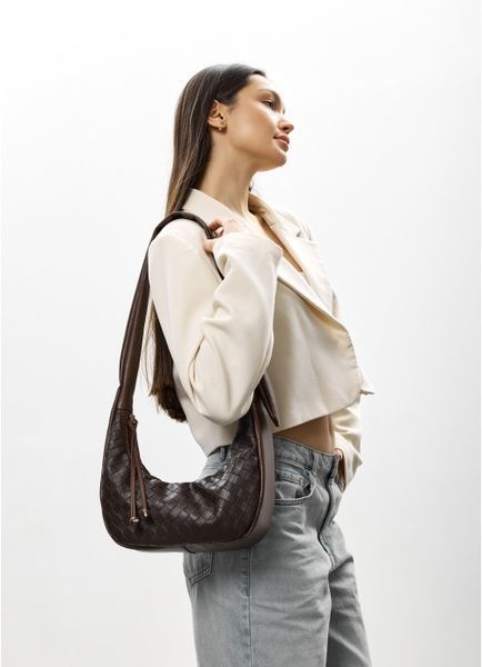 Женская сумка Sambag HOBO Mini шоколад 53100068 фото