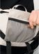 Большая мужская поясная сумка бананка Sambag DynamicDart серый шелк 80411530m фото 12