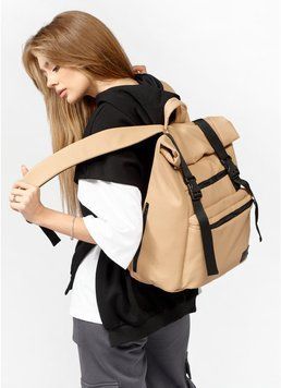 Рюкзак ролл Sambag женский RollTop Zard бежевый 24238026 фото