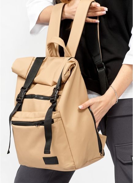 Рюкзак ролл Sambag женский RollTop Zard бежевый 24238026 фото