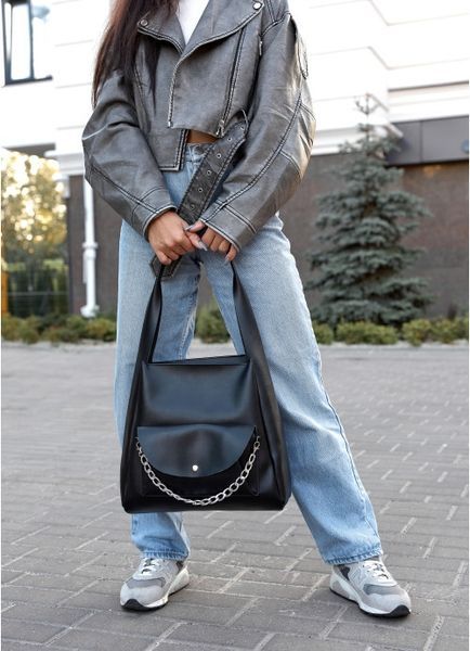 Женская сумка Sambag HOBO Bliss черная 53453001 фото