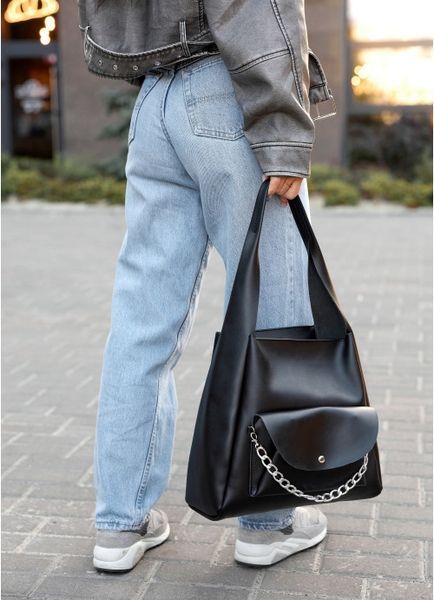 Женская сумка Sambag HOBO Bliss черная 53453001 фото