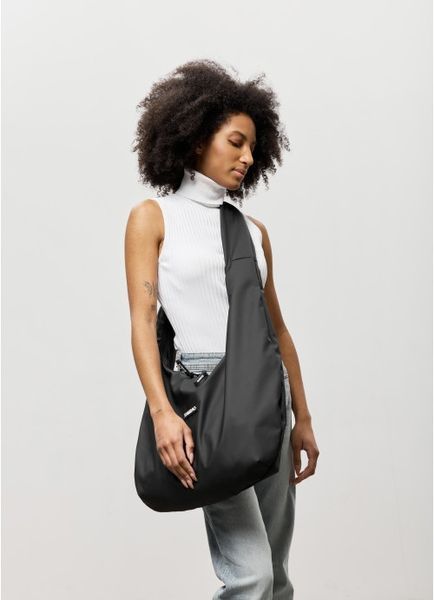 Жіноча сумка Sambag HOBO WEAVE чорна 53330064 фото