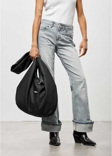 Жіноча сумка Sambag HOBO WEAVE чорна 53330064 фото