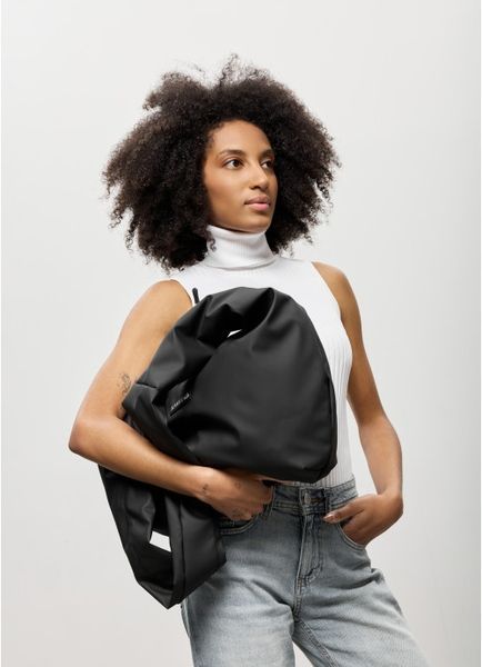 Жіноча сумка Sambag HOBO WEAVE чорна 53330064 фото