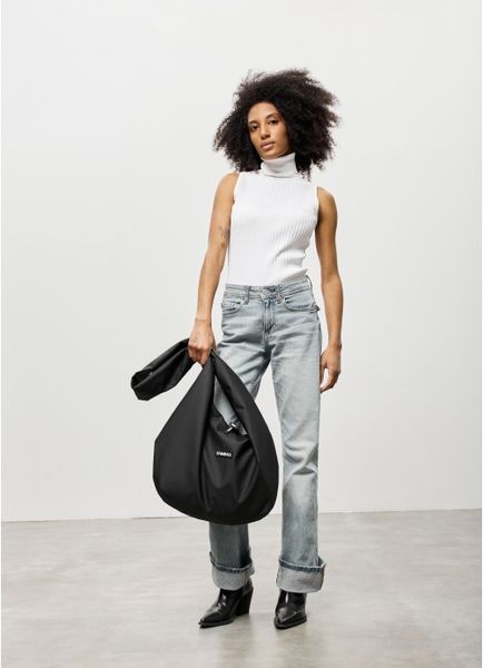 Жіноча сумка Sambag HOBO WEAVE чорна 53330064 фото