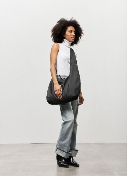 Жіноча сумка Sambag HOBO WEAVE чорна 53330064 фото