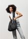 Жіноча сумка Sambag HOBO WEAVE чорна 53330064 фото 5