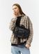 Велика шкіряна жіноча поясна сумка бананка Sambag DynamicDart чорна 80411101 фото 11