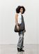 Жіноча сумка Sambag HOBO WEAVE чорна 53330064 фото 4