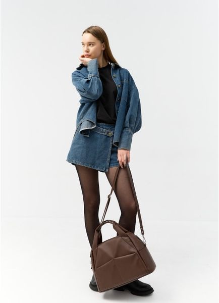 Жіноча сумка Sambag Vogue Grace шоколадна 90123020 фото