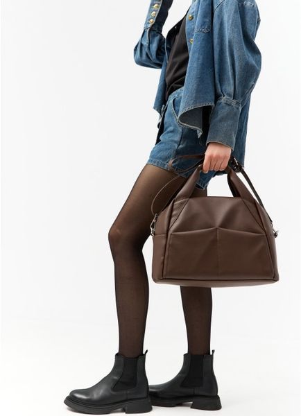 Жіноча сумка Sambag Vogue Grace шоколадна 90123020 фото