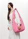 Жіноча сумка Sambag HOBO WEAVE рожева 53330506 фото 4