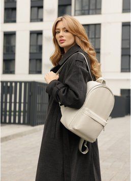 Жіночий рюкзак Sambag Brix Classic сірий 14511030 фото