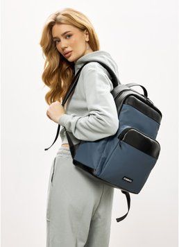 Женский рюкзак Sambag Zard MOD черно-синий 25438115 фото