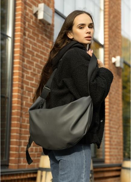 Жіноча сумка Sambag HOBO Dolly графітова 53400009 фото