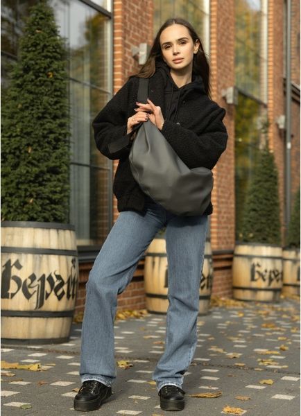 Жіноча сумка Sambag HOBO Dolly графітова 53400009 фото