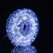 Новогодняя комнатная гирлянда Роса Хвойная лапа 50 м, 1500 LED, зеленый провод, белое свечение D1500L50MGW фото 5