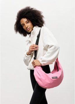 Жіноча сумка Sambag HOBO Bag-glove рожева 53400506 фото