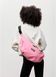 Женская сумка Sambag HOBO Bag-glove розовая 53400506 фото 10
