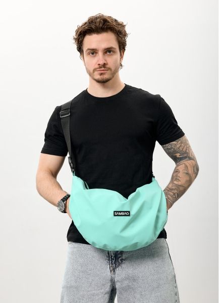 Мужская сумка Sambag HOBO Bag-glove мятная 53400514m фото