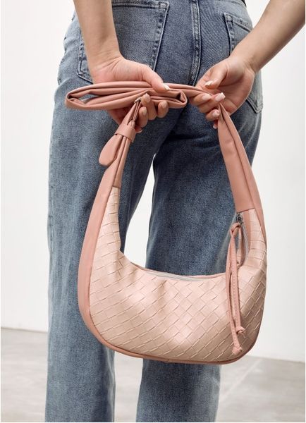 Жіноча сумка Sambag HOBO Mini рожева 53100066 фото