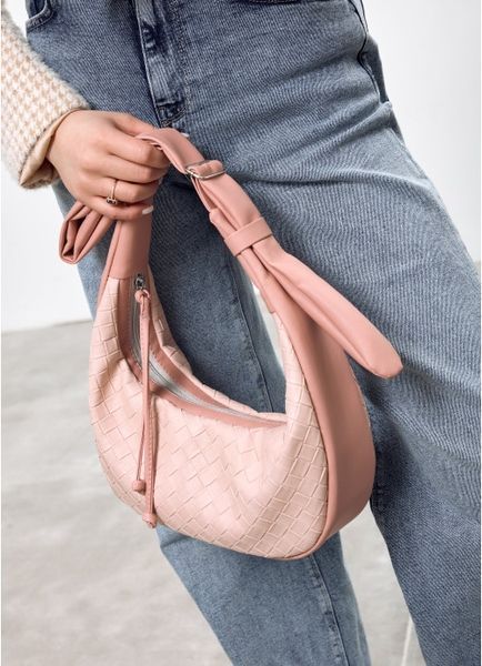 Жіноча сумка Sambag HOBO Mini рожева 53100066 фото