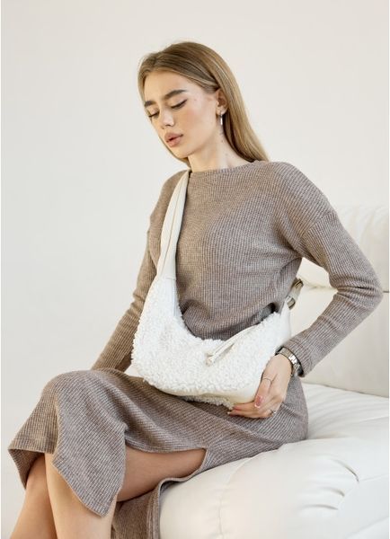 Жіноча сумка Sambag HOBO Dolly біла 53100808 фото