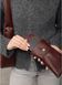 Женская сумка Sambag HOBO S бургунд. 53100013 фото 10