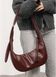 Женская сумка Sambag HOBO S бургунд. 53100013 фото 6