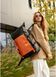 Жіночий рюкзак Sambag RollTop Hacking чорно-оранжевий 24460129 фото 6