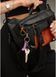 Большая женская поясная сумка бананка Sambag DynamicDart черно-оранжевая 80411129 фото 18