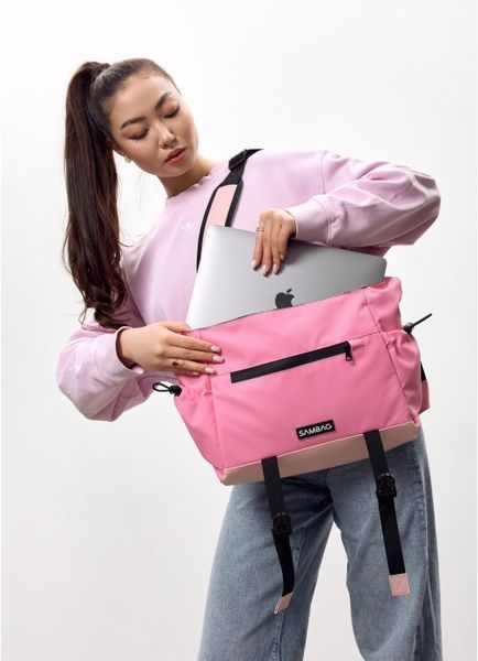 Жіноча сумка Sambag Dart для ноутбука рожева 51311506 фото