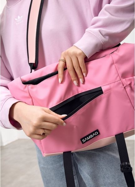 Жіноча сумка Sambag Dart для ноутбука рожева 51311506 фото