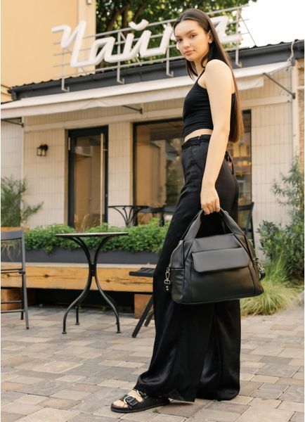 Женская сумка Sambag Vogue черная 90158001 фото
