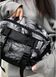 Велика жіноча поясна сумка бананка Sambag DynamicDart принт "Palm" 80411720 фото 7