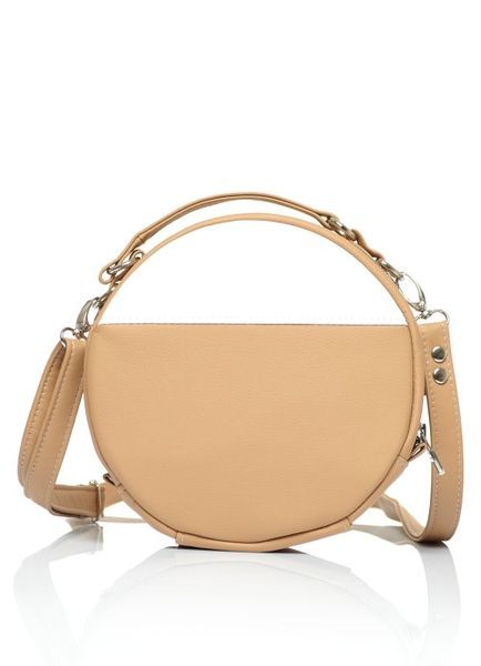 Жіноча кругла кроссбоді Sambag Bale MZN бежева 52200626 фото