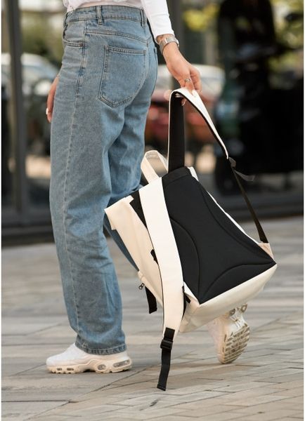 Рюкзак ролл Sambag жіночий RollTop Zard білий 24238008 фото