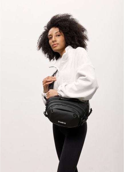 Женская сумка через плечо бананка Sambag Flex Pro оксфорд 85451064 фото