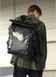 Чоловічий рюкзак Sambag RollTop Hacking чорний 24460001m фото 12