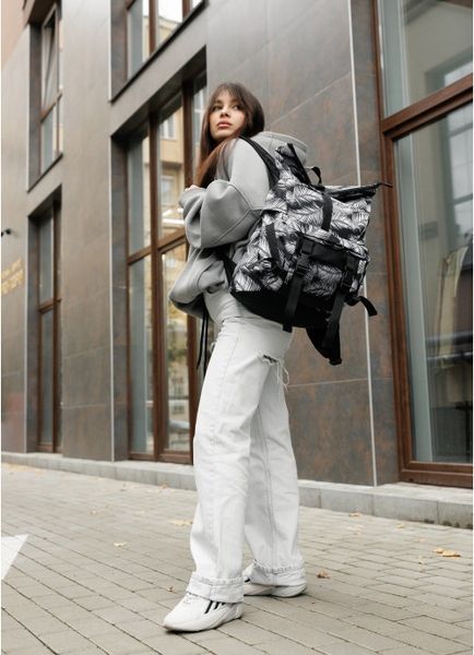 Рюкзак рол Sambag RollTop Double принт "Palm" 24330720 фото