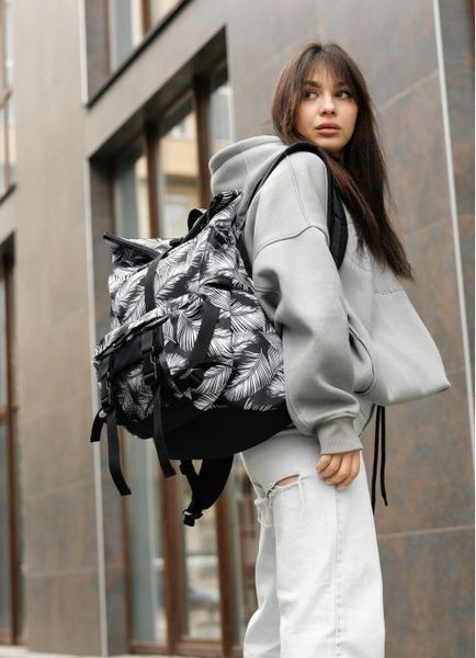 Рюкзак рол Sambag RollTop Double принт "Palm" 24330720 фото