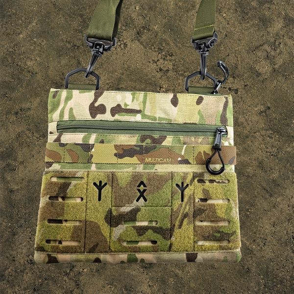Тактична сумка X2-GR2 Multicam з системою MOLLE &mdash; через плече X2GR3-cordura фото